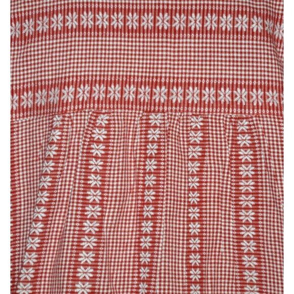 Vintage Citi Craze Women's Embroidered Floral Button Front Shirt 18W Granny Core - Picture 8 of 11